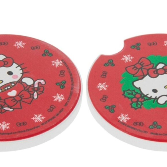Hello Kitty Other - Hello Kitty Car Coasters - 2 Pack - Brand New!